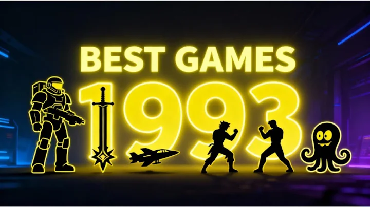 TOP 10 Best Video Games of 1993 (Retro Gaming List)
