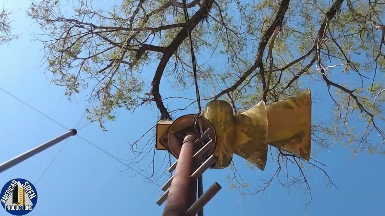 A.C.A. Allertor B-Roll, Otterville, Missouri (Cooper County Monthly Siren Test)