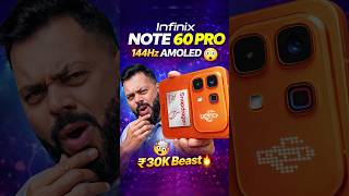 Infinix Note 60 Pro Unboxing 🔥 1.5K 144Hz AMOLED ⚡ SD 7s Gen 4 😳 First Look!