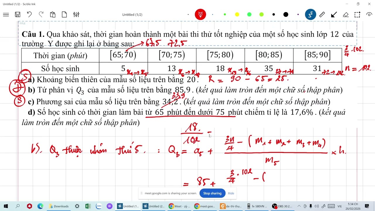 TOÁN 12E: CHỮA ĐỀ CỤM TRƯỜNG THPT HÀ NỘI