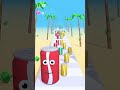 Juice Run Funny Gameplay #3590 #shorts #feedshorts #games