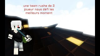 MATCH DE TEAM 2V2-RUSH-MINECRAFT