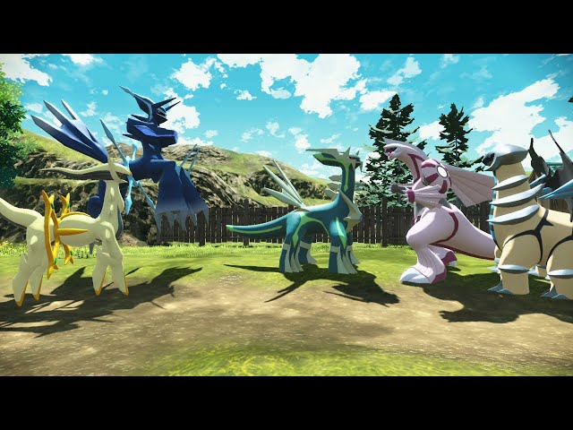 ✨Shiny Giratina Dialga Palkia EV Trained 3Pack✨ Pokemon Legends: Arceus  🚀Fast🚀