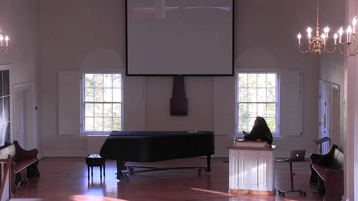 October 19 King University Faculty Lecture: Dr. Jo...
