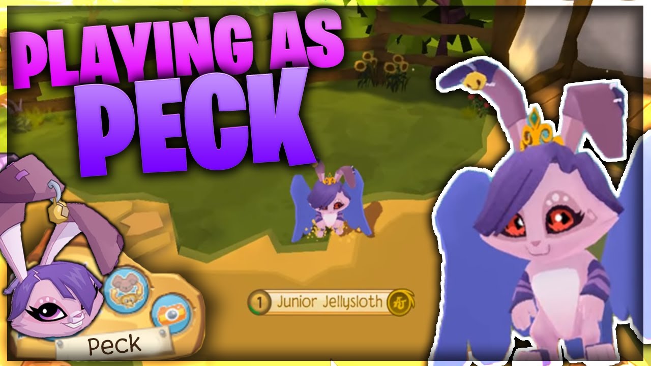 Playing as Peck in Play Wild & All of Her Actions! | Animal Jam Play Wild -  YouTube