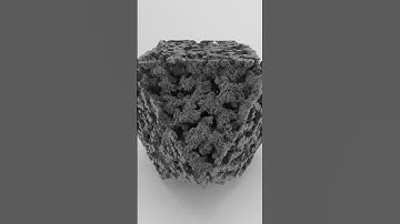 3D Cellular Automaton Rule 3,7,8/4,6/6/M, starting from a 7x7x7 grid of random cells