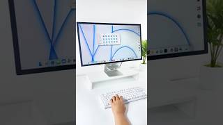 Your Desk messy? Fix it with PULWTOP iMac Shelf Hub. ✨