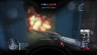 WTF how did that happen!! Battlefield 1 crazy no scope triple kill
