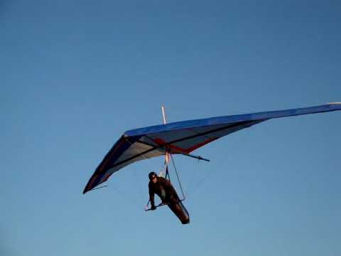 Rod Stuart hang gliding Alendale, Christchurch, Ne...