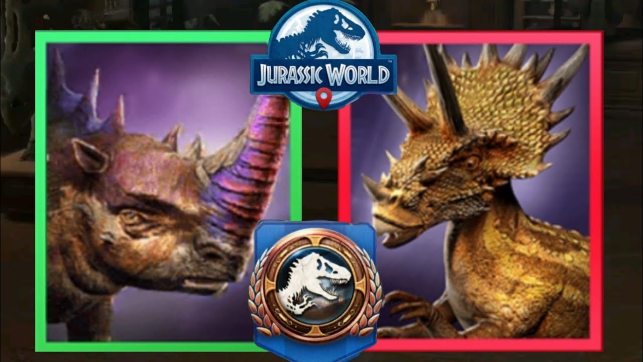 #62. MONOLORHINO VS DRACOCERATOPS MAXED!! SWAP IN PVP BATTLES in Jurassic World Alive