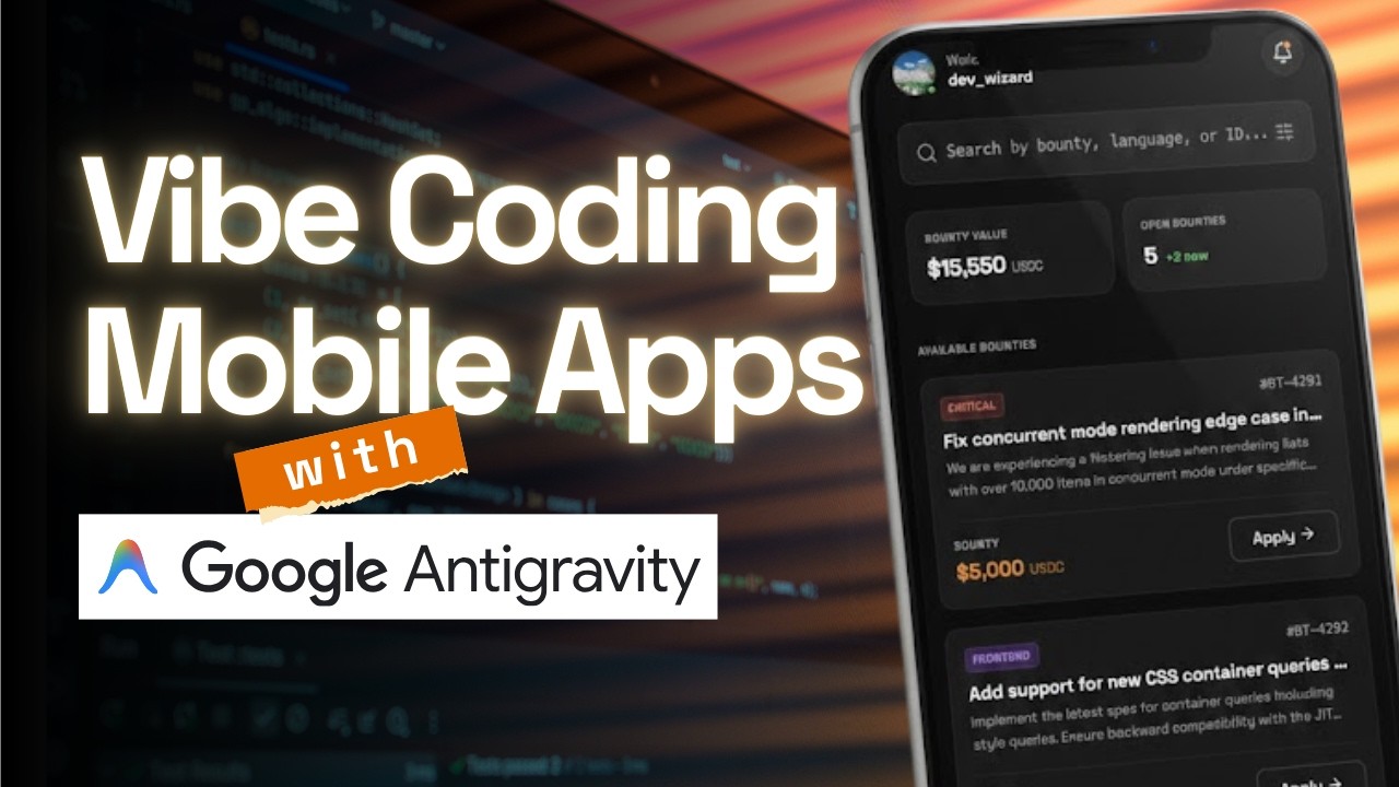Building a Mobile App for My Startup with Google Antigravity (As a ...