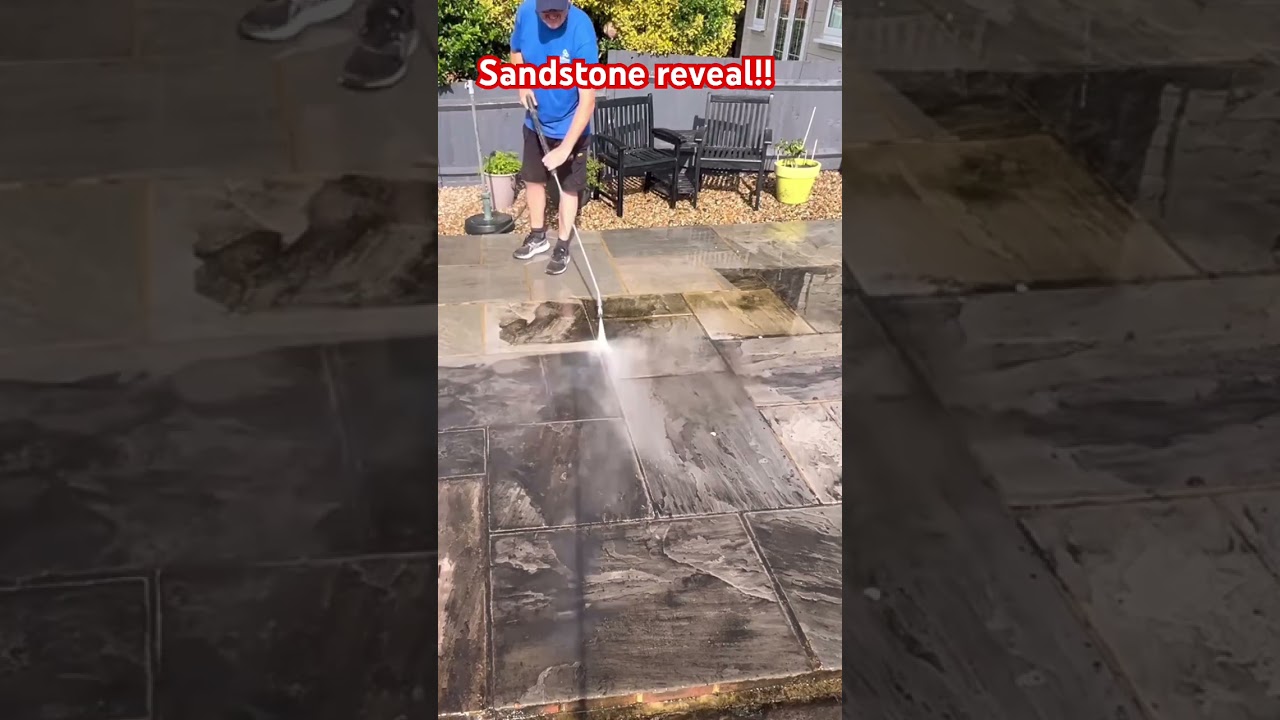 Amazing SANDSTONE clean! 