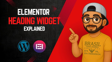 Elementor Heading Widget Explained  Beginner Tutorial
