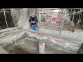 Lapilli sotto la cenere del Parco Archeologico di Ercolano: Casa dei rilievi dionisiaci - parte 1