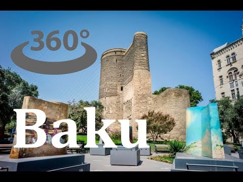 Baki Şeherimizin gözel Menzeresi - Baku City Landscape - Azerbaycan