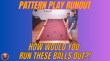 7 Ball Pattern Play Runout Series No. 1