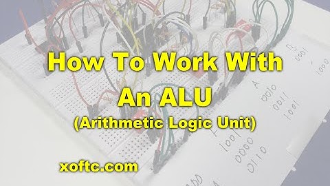 How To Work With an ALU (74LS181)