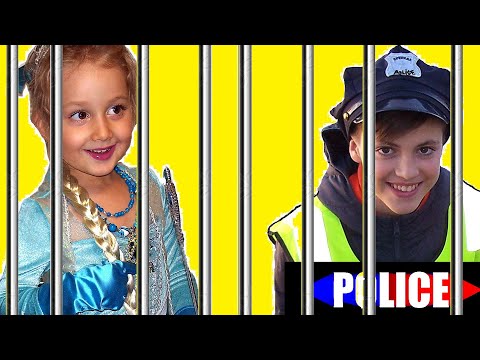 Policeman Song - Children Song by Diana and Roma | Frozen Elsa - Kids Songs and Nursery Rhymes