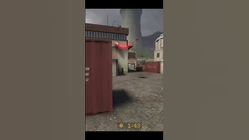 Hilarious Flash Fail on Nuke 😂💡 | #CounterStrikeSource #Nuke #CSFail #gamingshorts #cs #cs2 #shorts