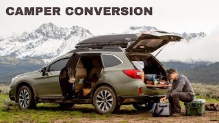 Subaru Outback Camper Conversion