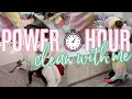 CLEANING MOTIVATION 2021 | SPEED CLEAN WITH ME | POWER HOUR CLEAN | Lauren Yarbrough