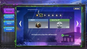 Kill 5 Enemies With Any Sniper Rifle In MP Matches Call of Duty season 3 Task Complete #callofduty.