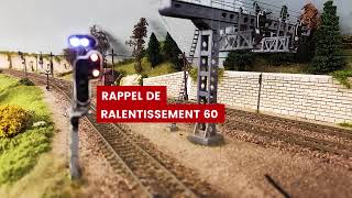 Signalisation gris Jouef pour modélisme ferroviaire à l'échelle HO