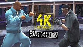 Win by submission? Def Jam Fight for NY [2160p+60fps] PS2 emulator gameplay. Ice-T vs Baby Chris screenshot 5