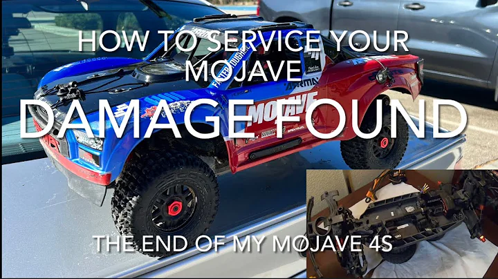 New Arrma Mojave 4S Service What I Look For When Serving My RC ? Cleaning Is Important!