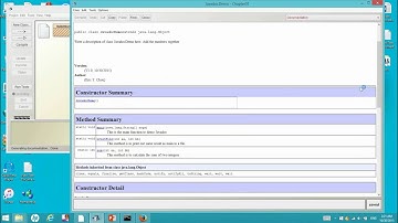 Java Documentation using javadoc