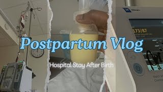 Hospital Stay • C Section Recovery • Postpartum w/ Twins • RAW & REAL STORY • SCARY & HORRIFYING😰