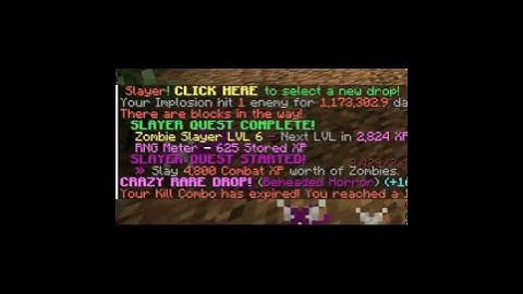 RNG Moment #hypixelskyblock #hypixelskyblock #minecraft #rng #funny