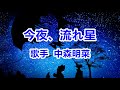 今夜、流れ星~唄 中森明菜 (日本レコード大賞受賞者)