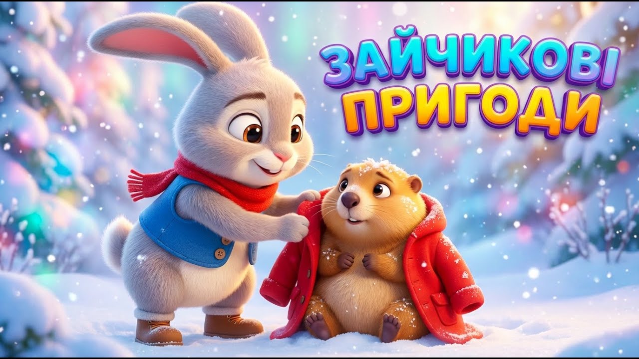 Зайчикові пригоди ❄️ Діти не можуть відірватись