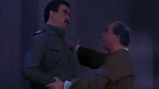 القرموطي و صدام حسين في فيلم معلش احنا بنتبهدل