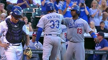 LAD@COL: Dodgers push across five runs in the 5th