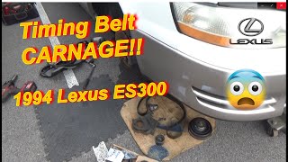 Lexus Timing Belt CARNAGE! ('94 ES300)