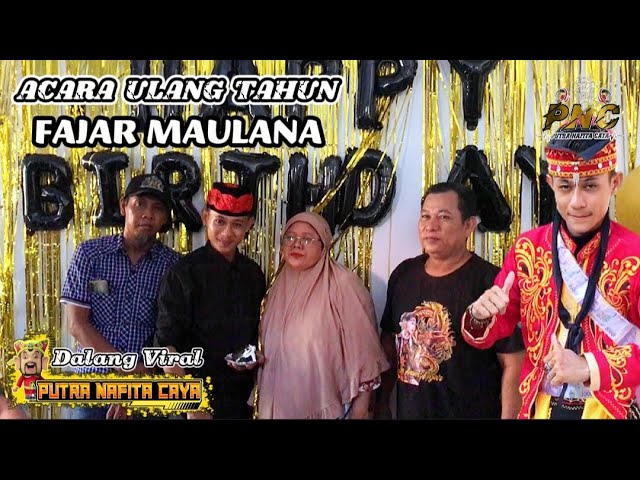 Acara ULANG TAHUN FAJAR MAULANA (Dalang Viral) || Dalang Depok Putra Nafita Caya (PNC) class=