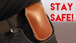 This Leathercraft Project Could Protect You! | Coin Sap SelfProtection Impact Device