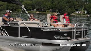 Princecraftt 2019  Sportfisher 212S (Ponton de pêche / Fishing Pontoon)