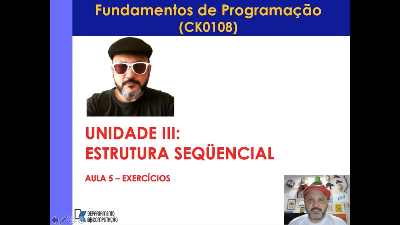 Curso Fundamentos de Programação em C - Unidade III - Aula 5 - YouTube