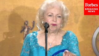 Betty White Flashback: Legendary Actress Receives Screen Actors Guild Life Achievement Award