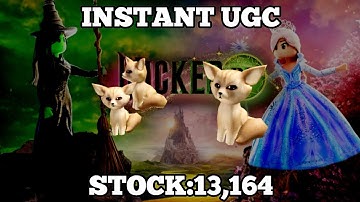 [FREE UGC] WICKED RP - INSTANT UGC SCRIPT