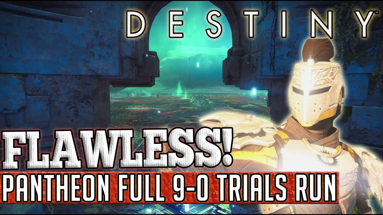 Destiny | Trials of Osiris 'Pantheon' Full 9-0 Flawless Run! (Year 2)