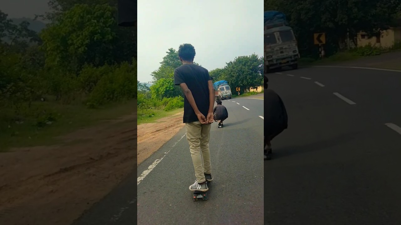skateboard kaise chala raha hai ❤️ 
