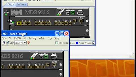 Tutorial 2b for CCIE Storage Networking: Configuration of ISL using Ciso MDS Device Manager