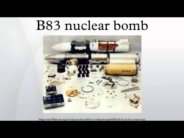 b83 nuclear warhead