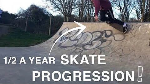 HALF A YEAR SKATE PROGRESSION - Archie Morrison