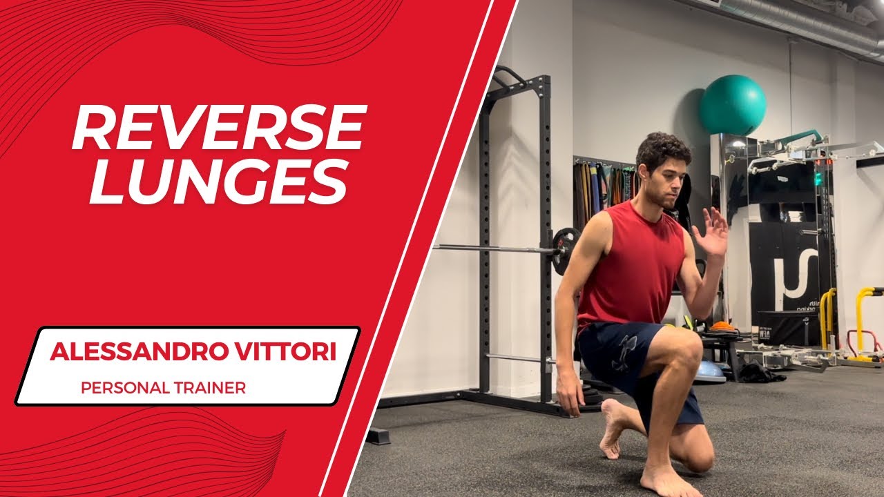 Reverse lunges - how to do - YouTube