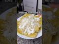 Enchiladas verdes de queso